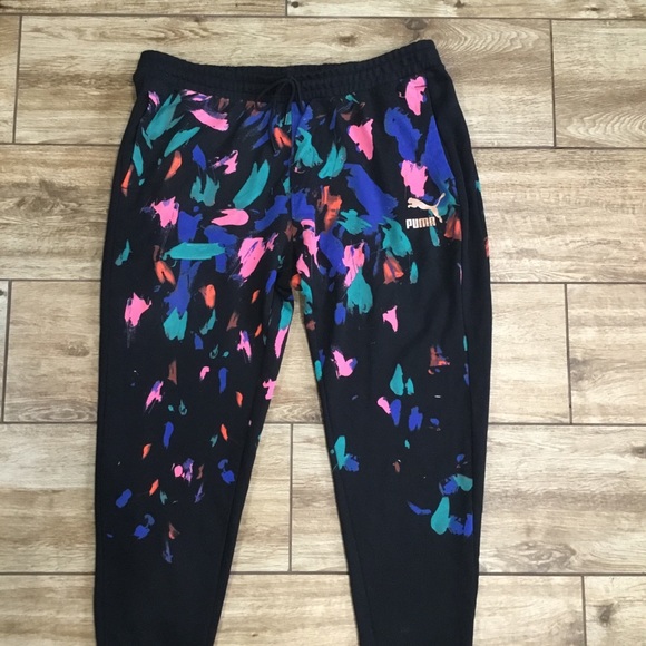 Mens Puma X Bradley Theodore BT T7 Track Pants Black Size XXL - Picture 2 of 6
